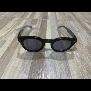 Emporio Armani made In Italy EA 9800/S YWRP1 45•24 Black and Blue